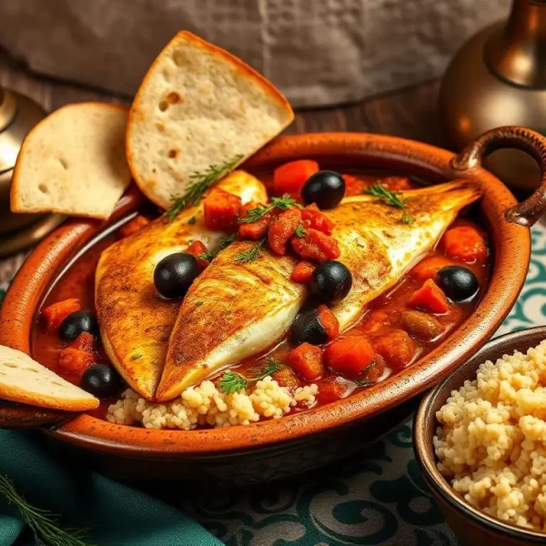 Receita de Tajine de Peixe para a Semana Santa
