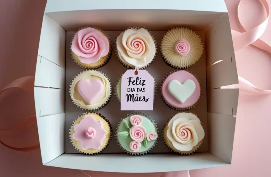 Receita de Mini Cupcakes para Presente