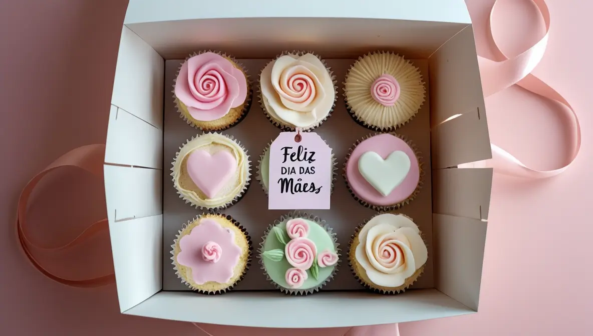 Receita de Mini Cupcakes para Presente