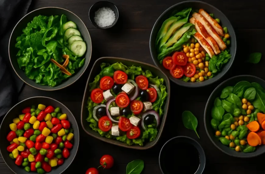 5 Saladas práticas do dia a dia