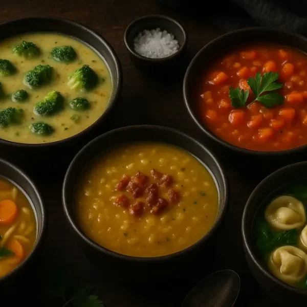 5 Sopas Rápidas para Dias Frios