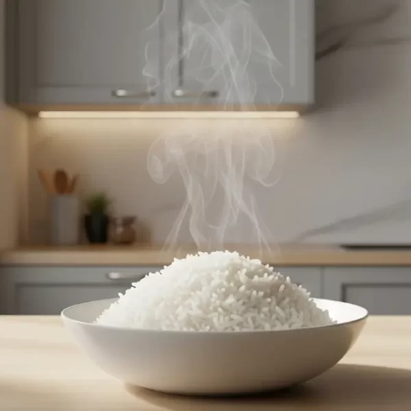 Arroz soltinho para quem nunca cozinhou