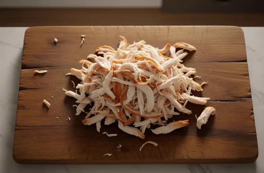 Como desfiar frango de forma fácil ?