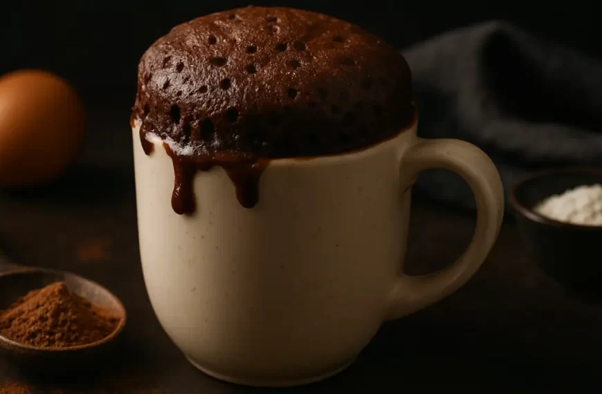 Como eu fiz Bolo de caneca superfácil