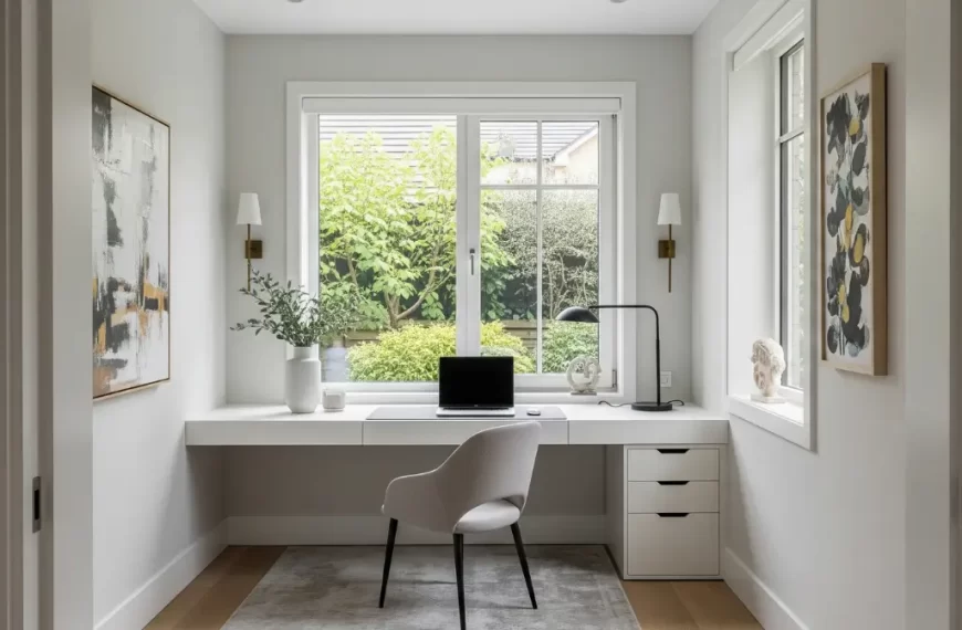 Como montar um home office confortável em espaço pequeno