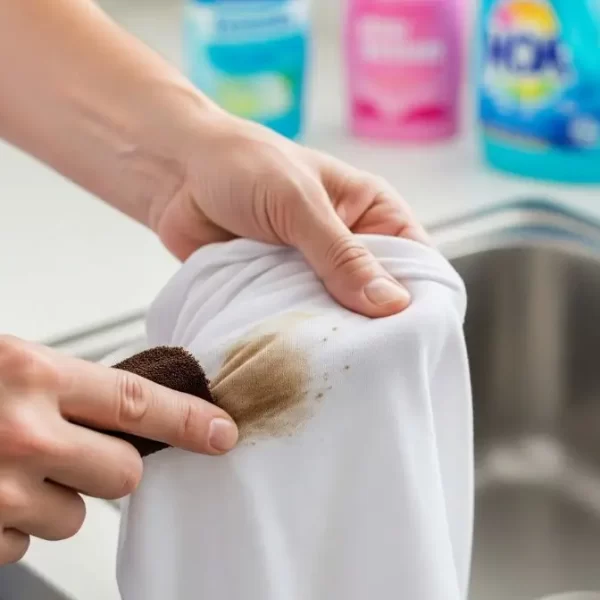 Como tirar manchas difíceis de roupas: o que aprendi na prática