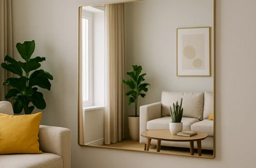 Ideias de decoração com espelhos para ampliar ambientes