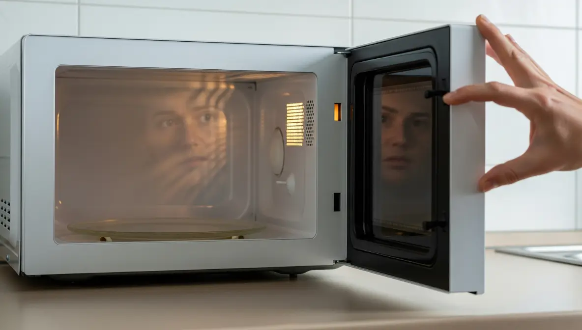 Nunca ligue o micro-ondas vazio vou te explicar o motivo