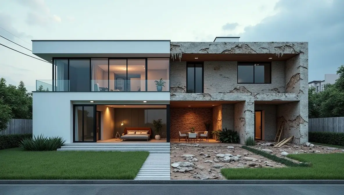 O que sai mais barato: reformar ou derrubar e construir de novo?