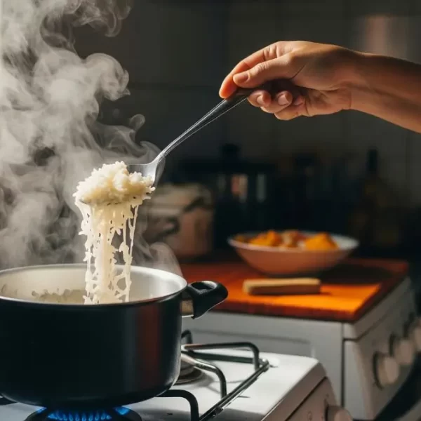 Por que o arroz empapa ou fica cru?