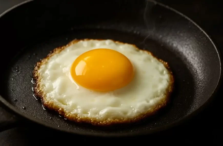 O Segredo do Ovo Frito Perfeito Igual da Vovó