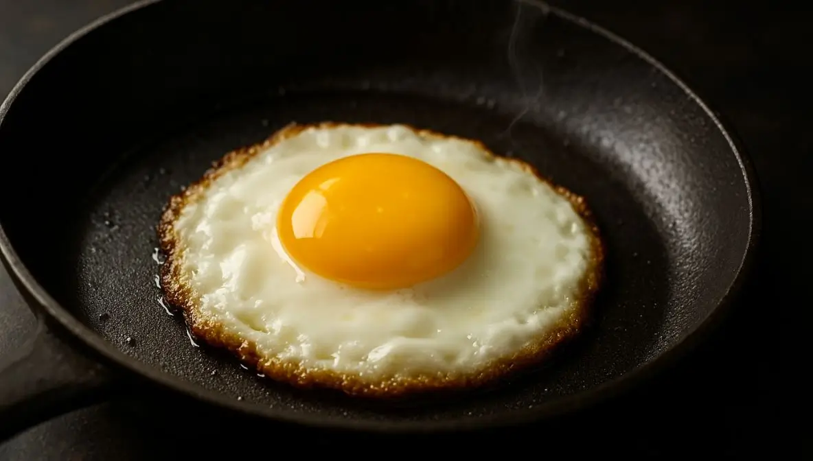 O Segredo do Ovo Frito Perfeito Igual da Vovó
