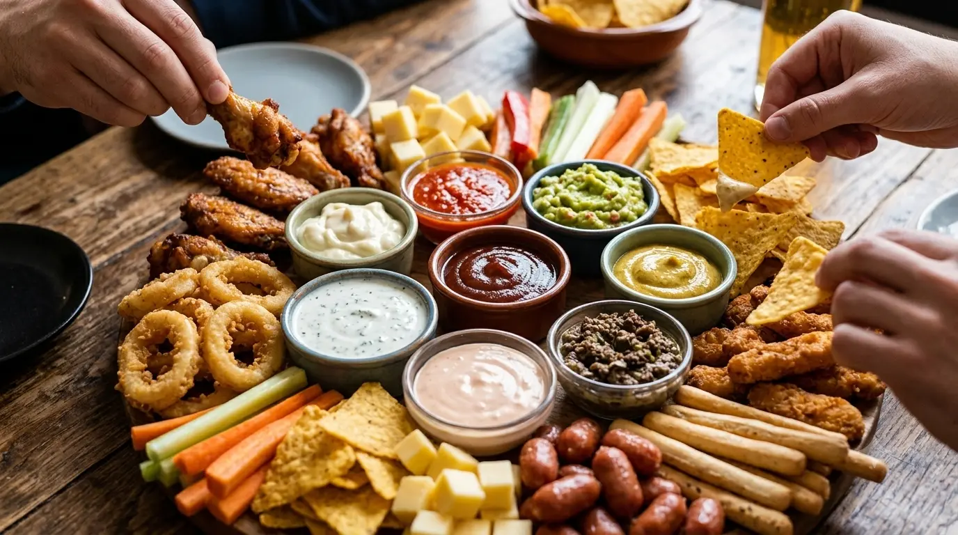 7 Molhos Fáceis pra Petiscos
